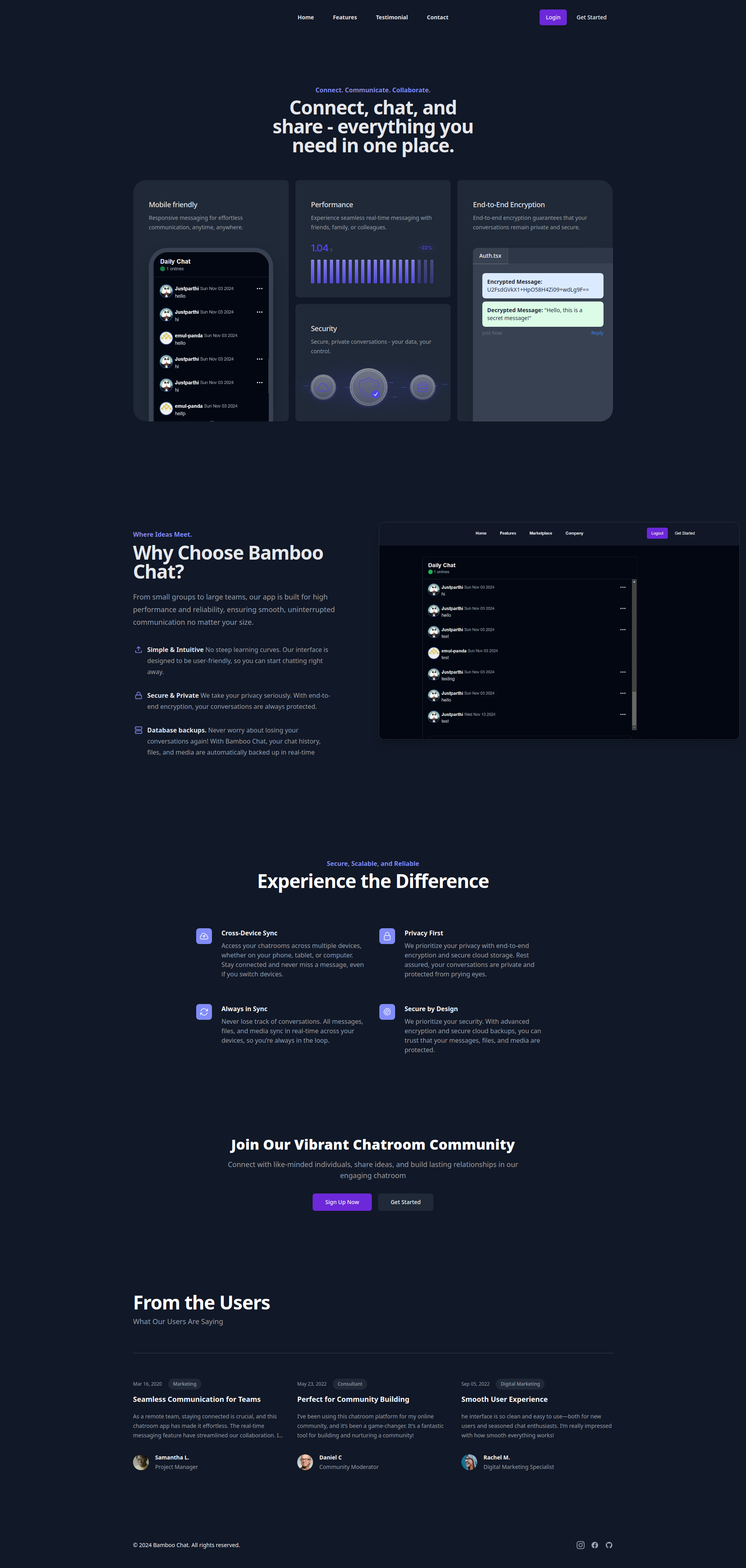 Full Website Preview